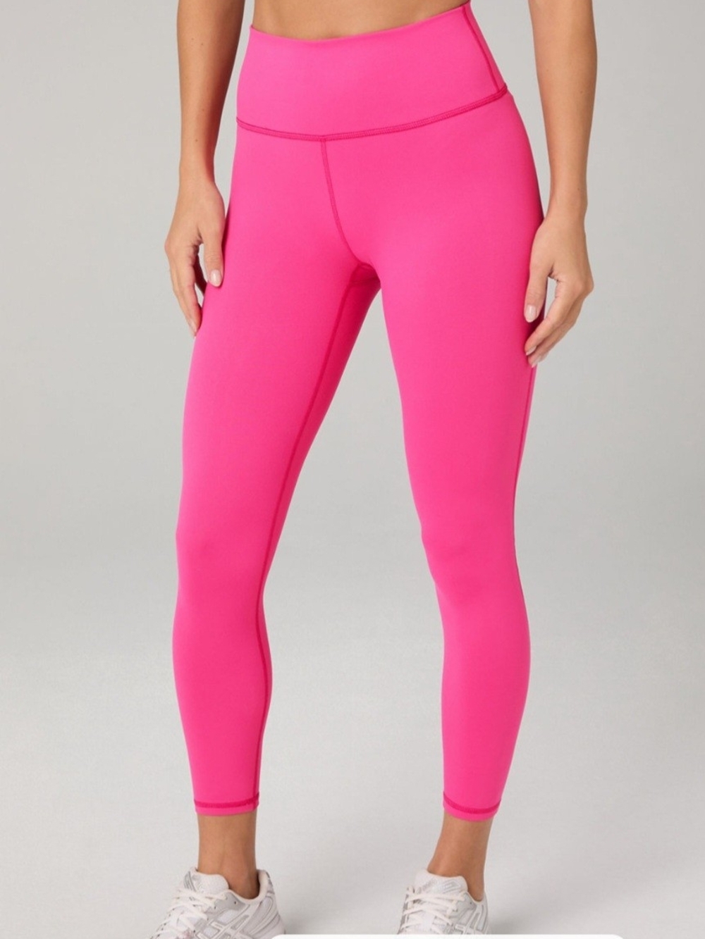 Fabletics High Waisted Define Powerhold 7/8 Legging - Pink Crush🩷